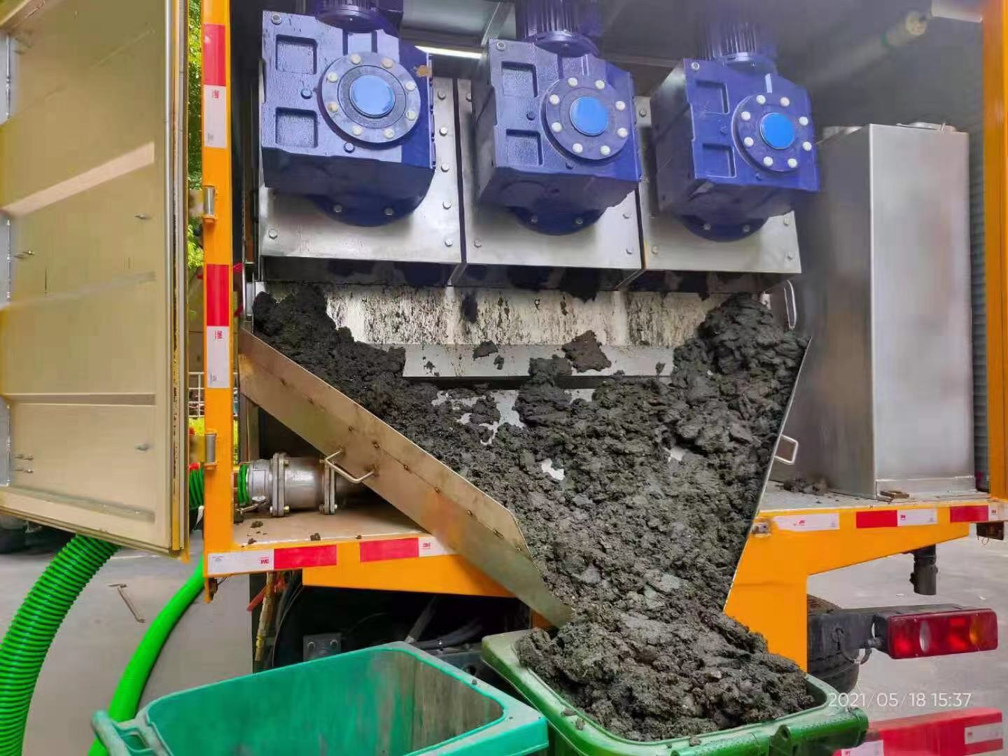 尚义化粪池清掏城市维护站-泥浆净化干湿分离处理